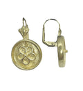 Sleepy earrings pack in gold. Round and teardrop.