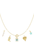 Elegant 14K Gold Plated Heart Necklace for Daily Wear