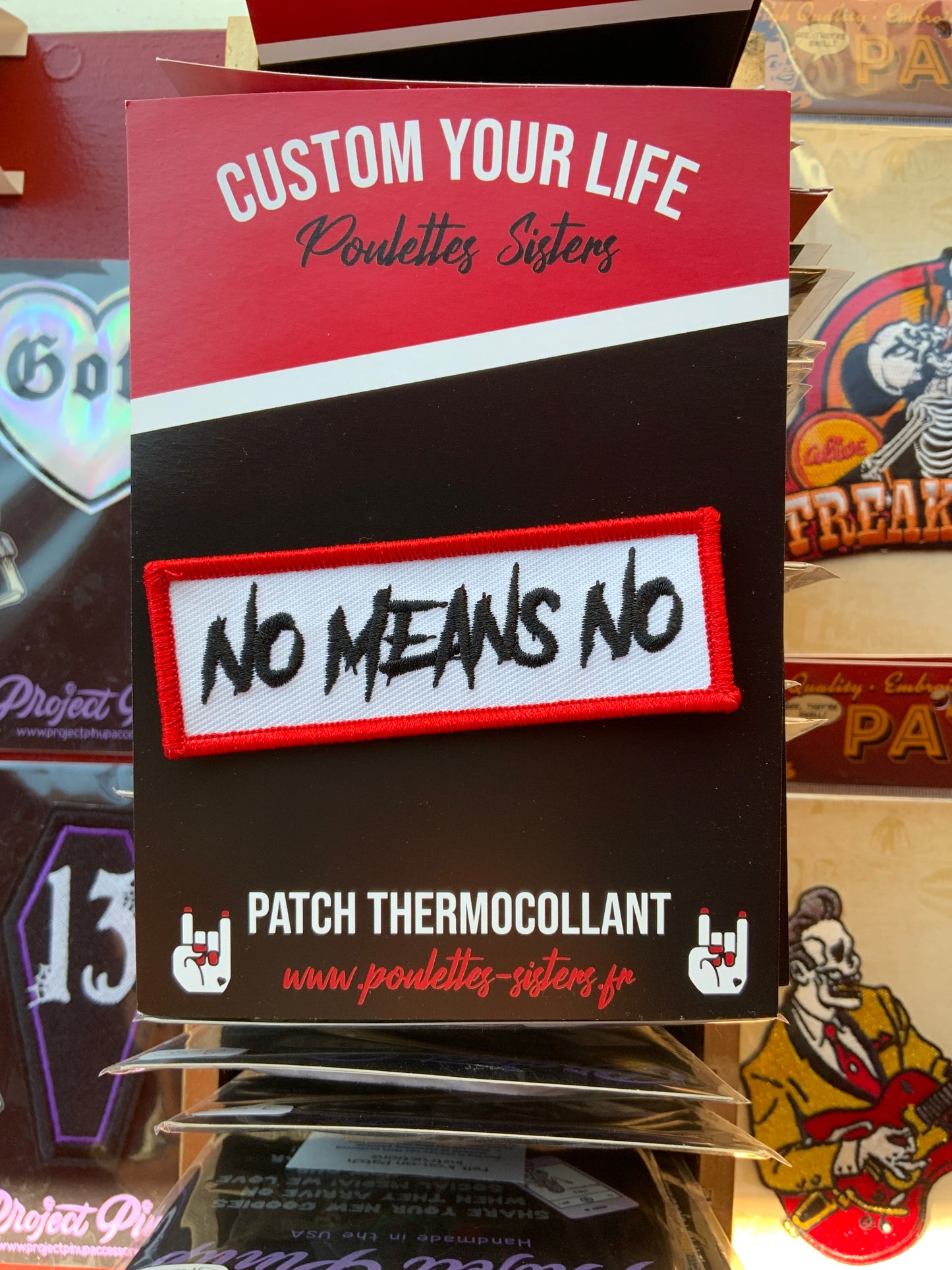 “No Means No” patch