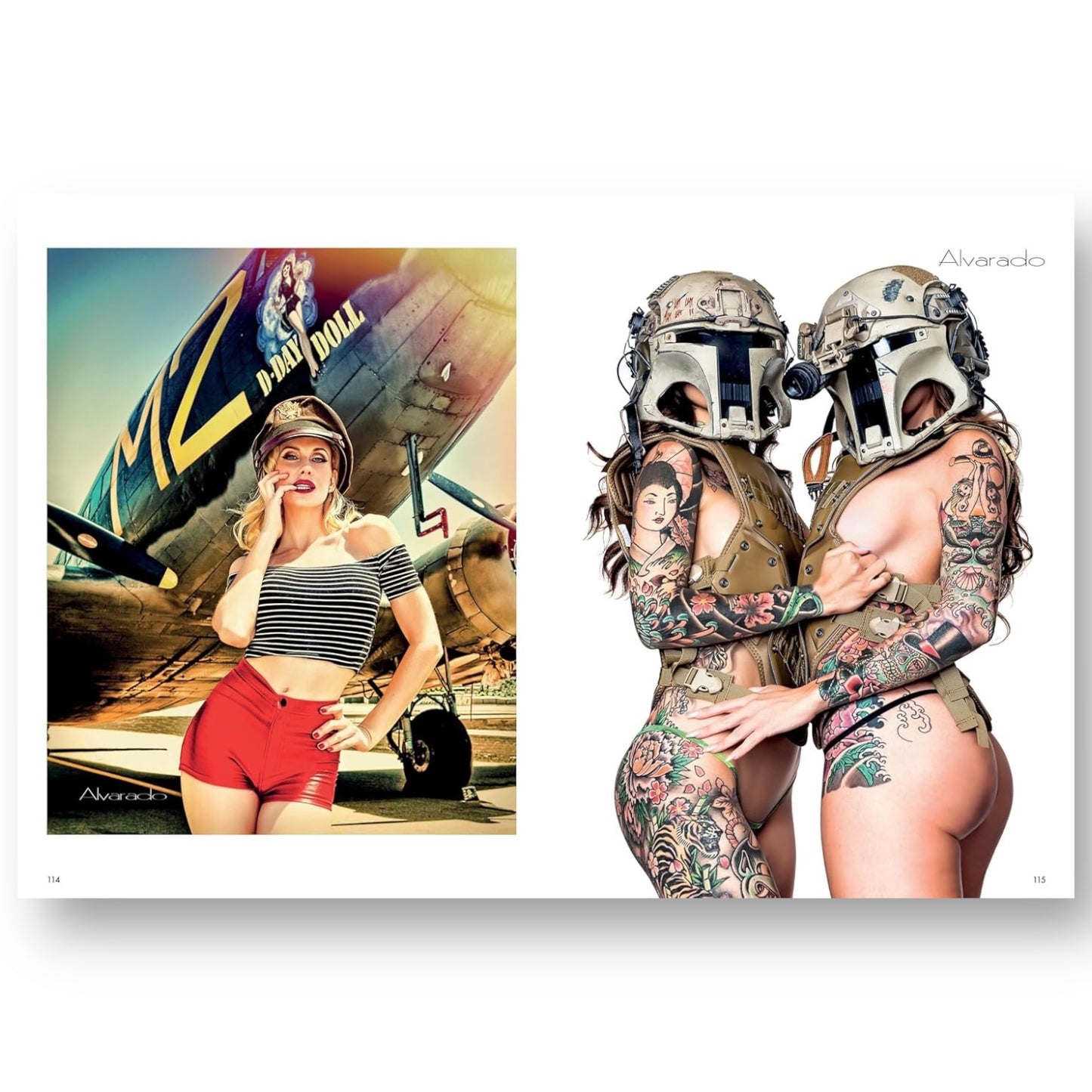 Alvarado's Military Pin-Ups