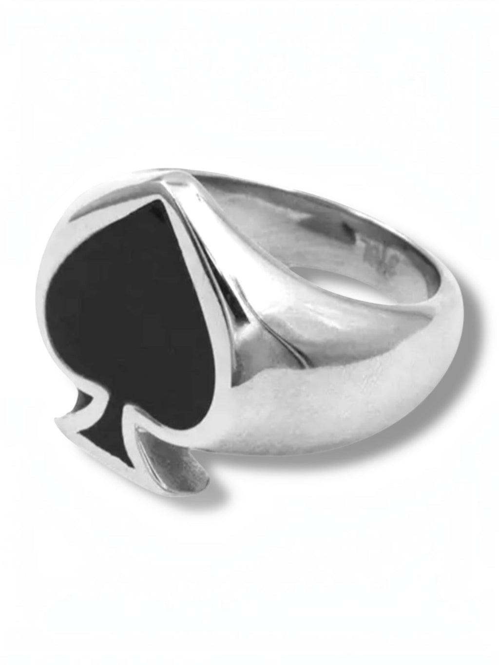 Zilveren Ace of Spades Ring