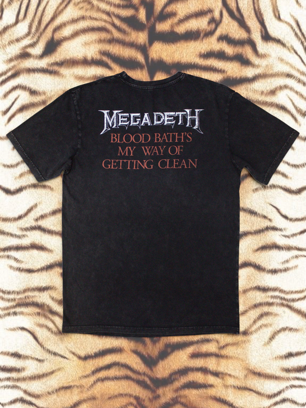 Megadeth Stone Wash T‑Shirt – Black Friday (Limited Edition 999 stuks)