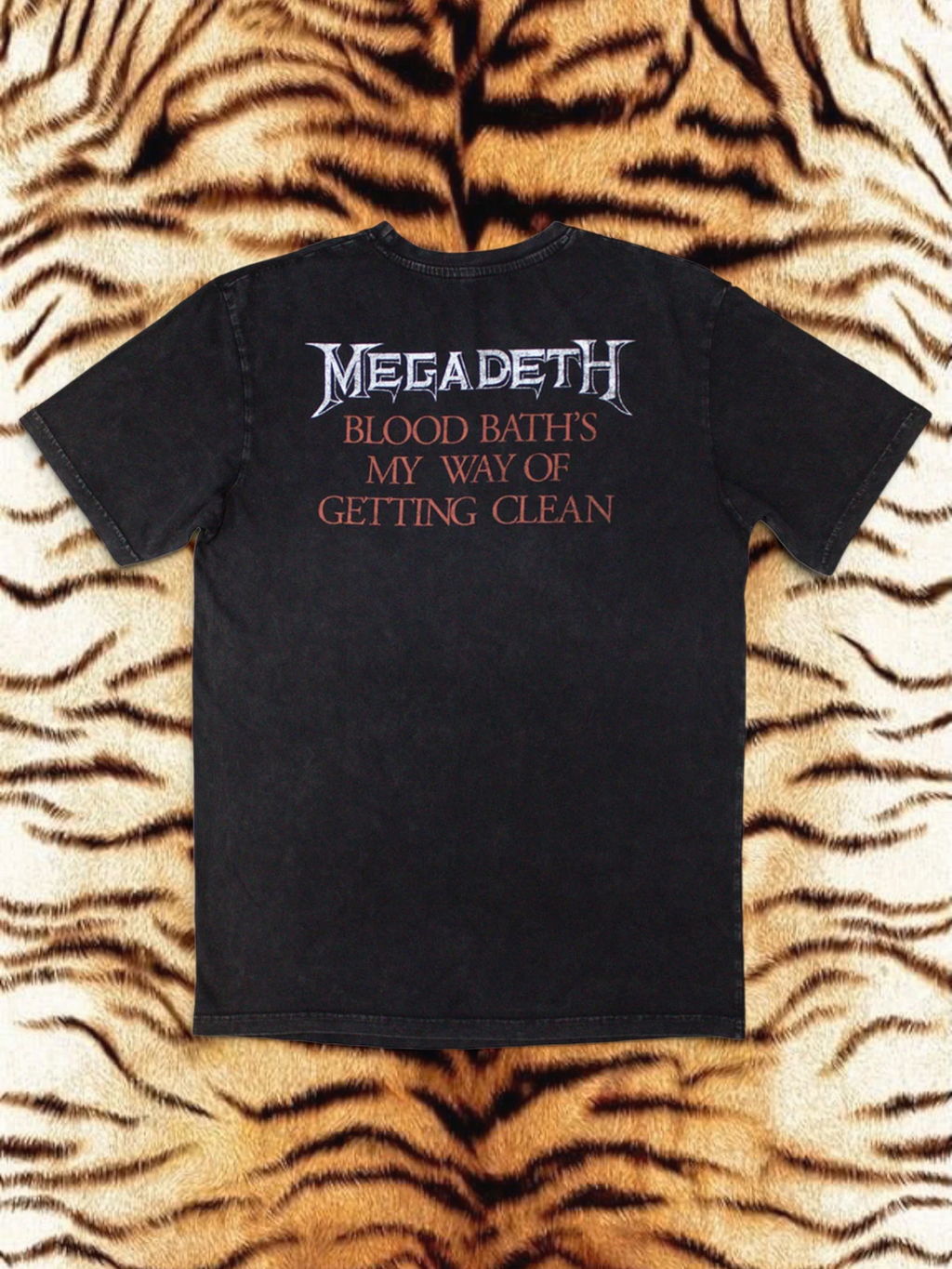Megadeth Stone Wash T‑Shirt – Black Friday (Limited Edition 999 stuks)