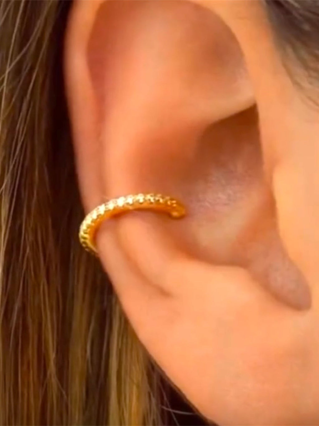 Diamond Ear Cuff
