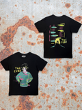 The Cure Premium Carbon T‑Shirt – Beach Party Tour ’86 (100% Combed Cotton)