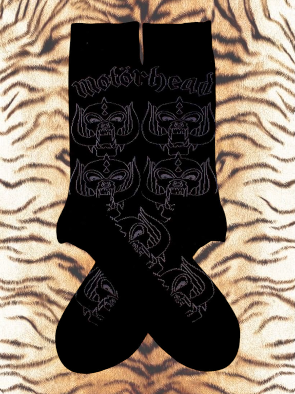 Motorhead Unisex Socks: Warpig Outlines (Black) (maat 40-45)