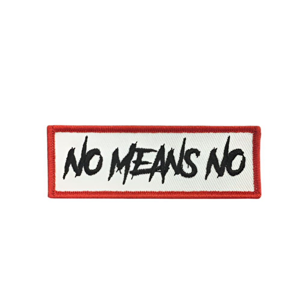 “No Means No” patch