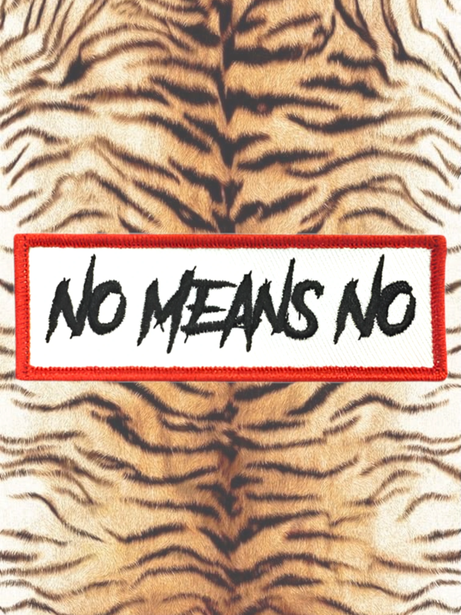 “No Means No” patch