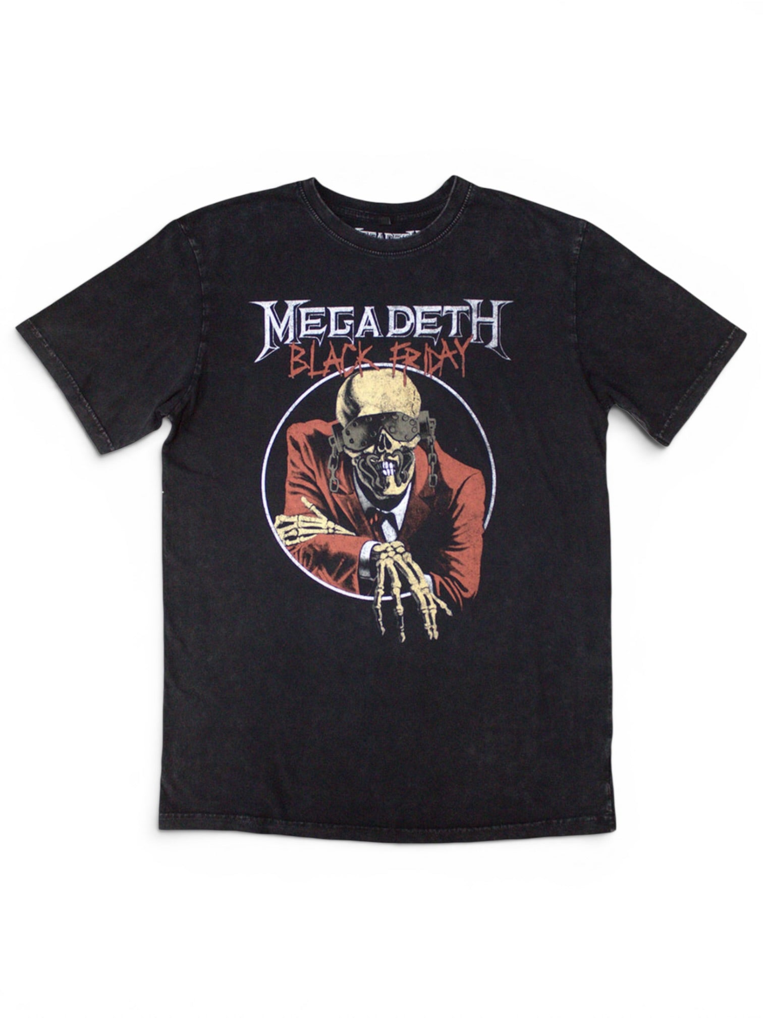 Megadeth Stone Wash T‑Shirt – Black Friday (Limited Edition 999 stuks)