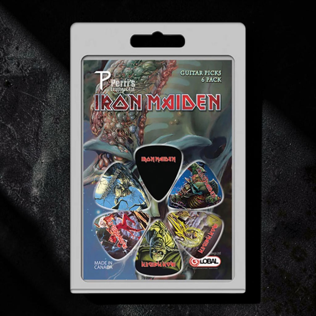 Iron Maiden Plectrum Pack: Album Covers 6-Pack