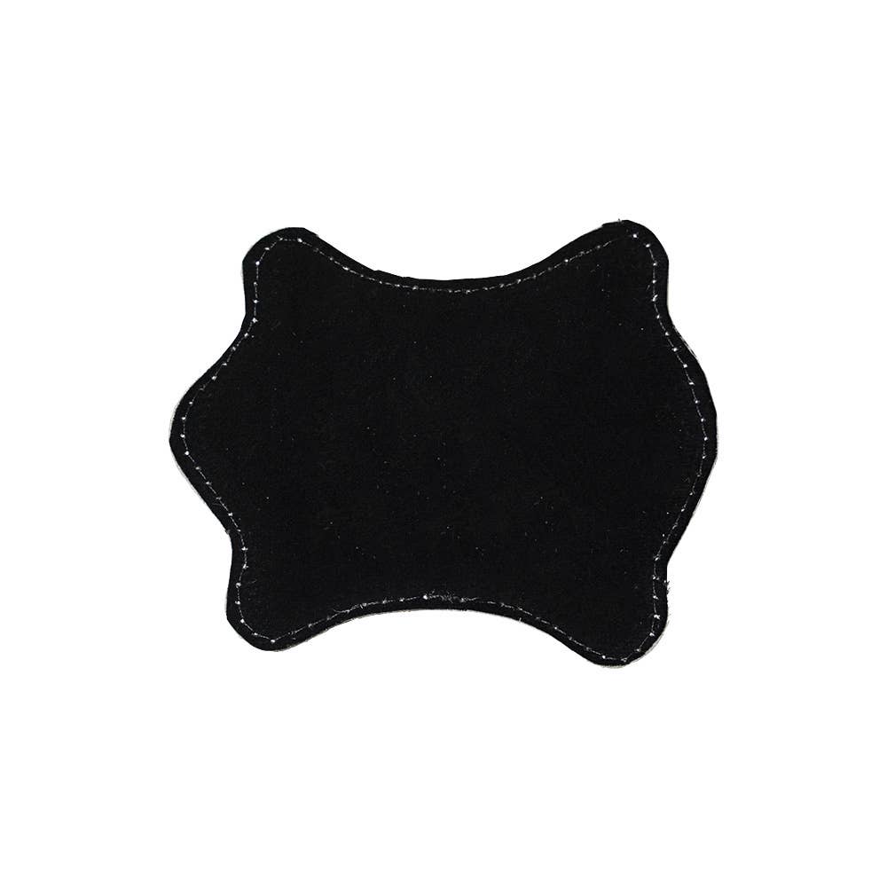 Posavasos de cebra de piel de vaca