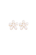 Elegant White Gold Alloy Hair Clip for Stylish Looks