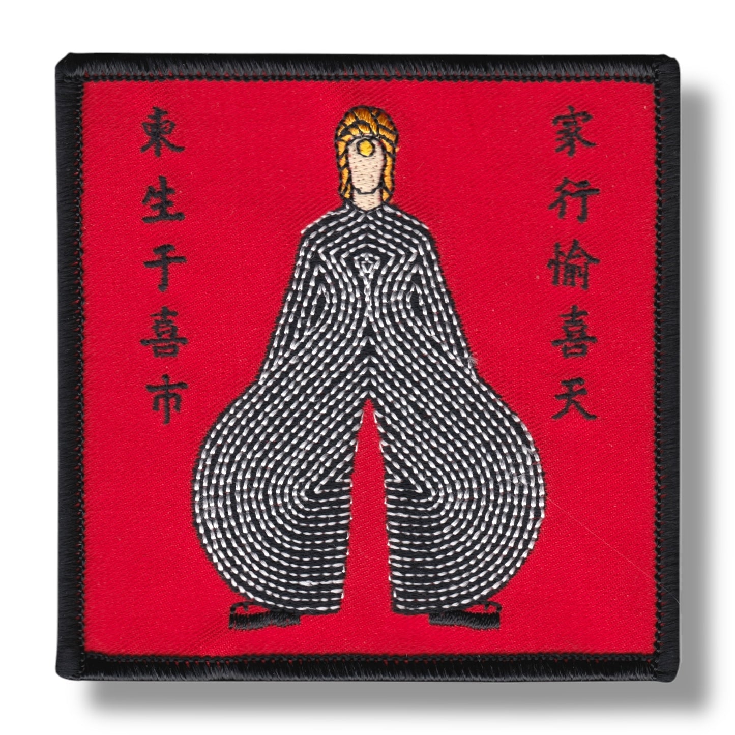 David Bowie Patch - Japanese Illustration