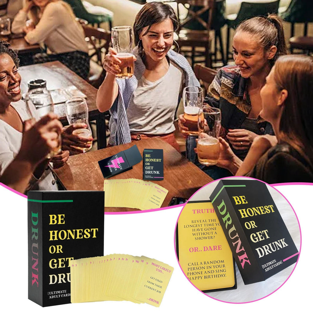 Be honest or get drunk - drank spel