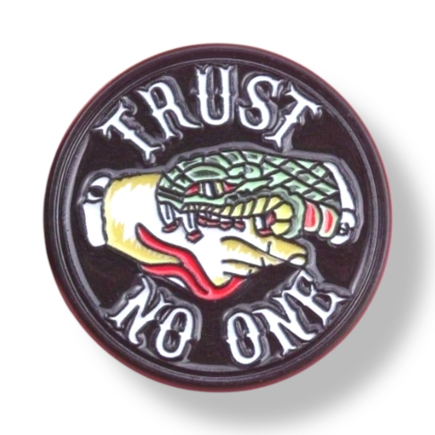 Trust no one Pin