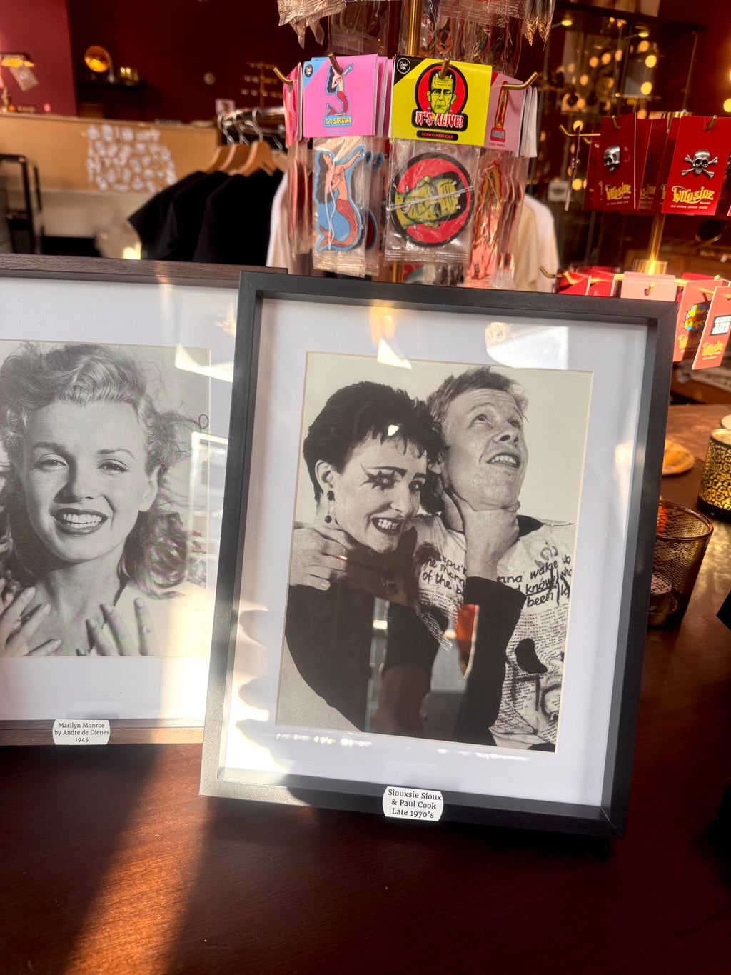 Siouxsie Sioux & Paul Cook - Passe-Partout photo Print 1/1