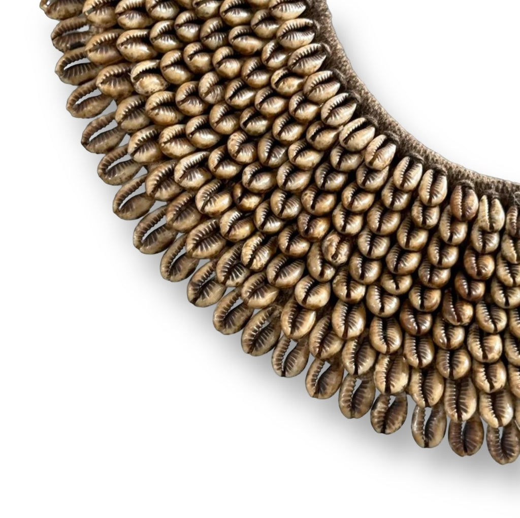 Nassa shell ornament - caramel