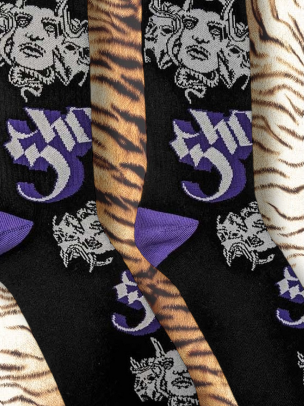 Ghost Unisex Socks: Copia (Black) (maat 40-45)
