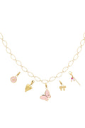 Romantic 14K Gold Plated Heart Necklace