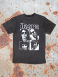 The Doors Stone Wash T‑Shirt – Squares Design (Limited Edition 999 stuks)