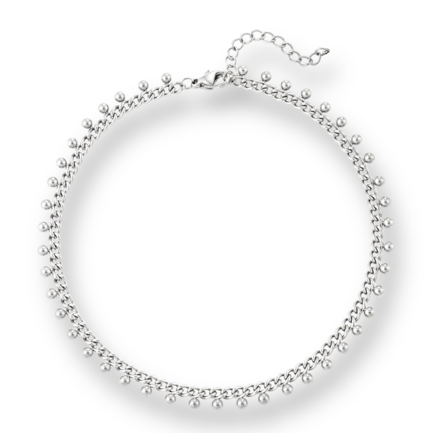 Silver Bracelet with Pendants