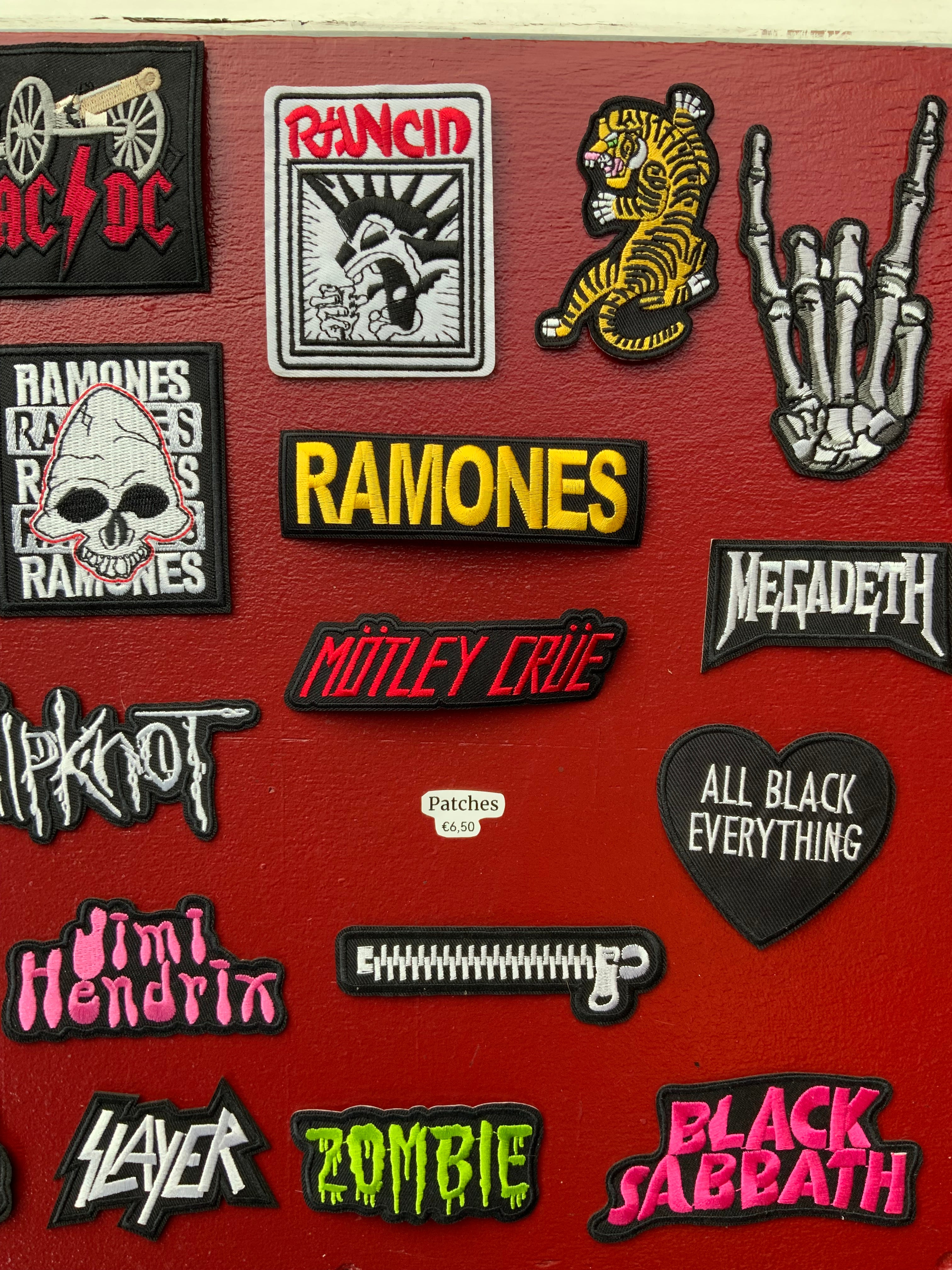 The Ramones Patch - Yellow Logo