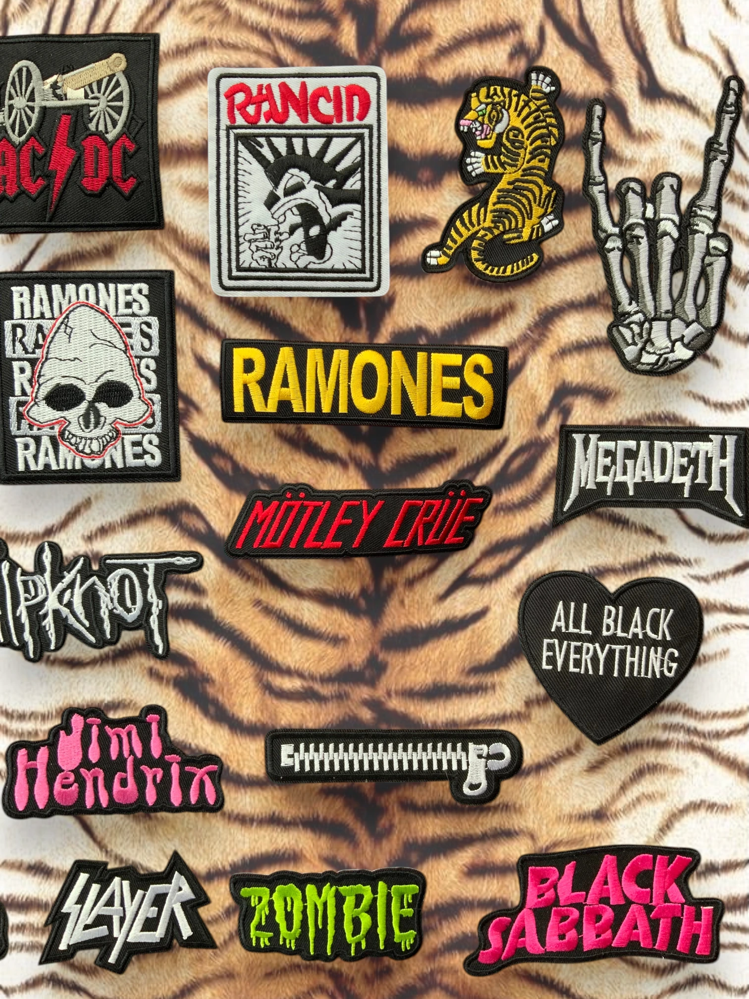 The Ramones Patch - Yellow Logo
