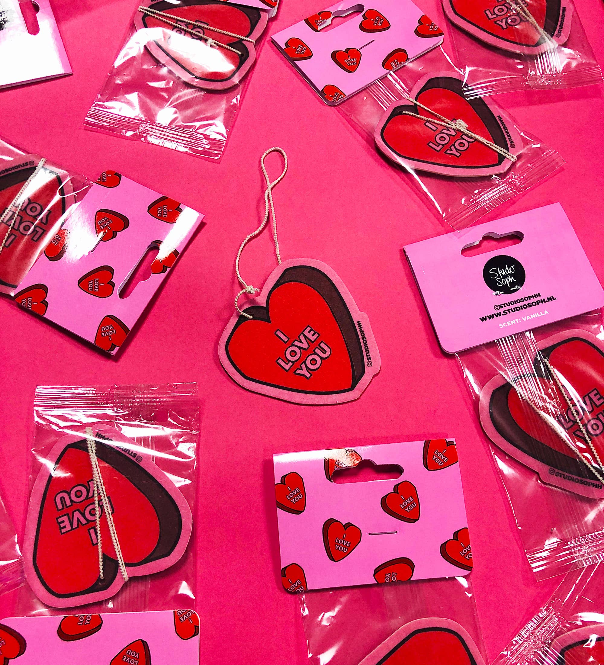 I Love You Air Freshener