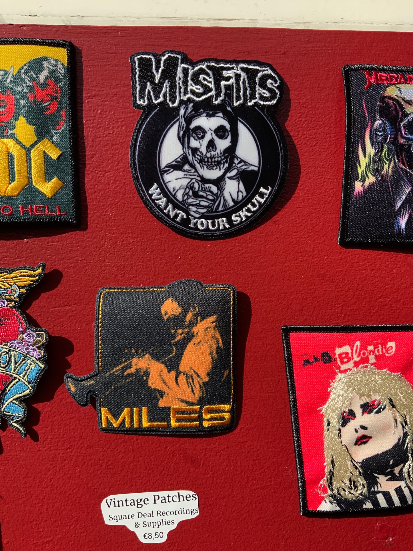 The Misfits Patch - "Want Your Skull" With Fiend Pointing