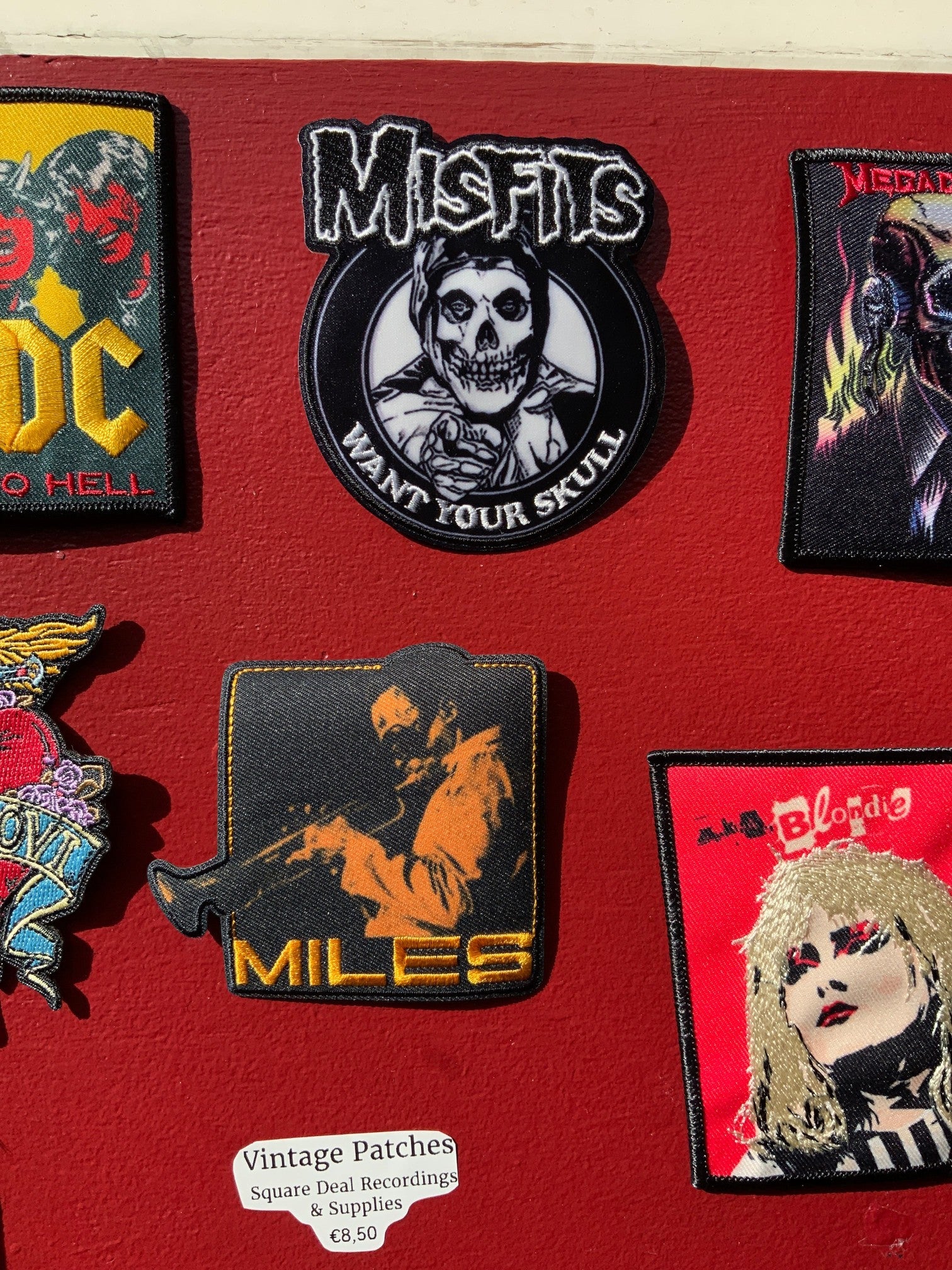 The Misfits Patch - "Want Your Skull" With Fiend Pointing