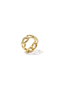 Elegant Gold-Toned Minimalist Ring for Everyday Wear