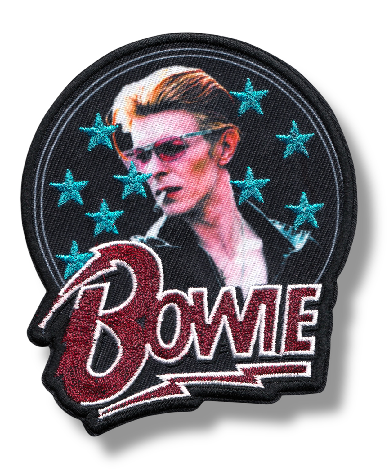 Vintage David Bowie Patch - Smoking