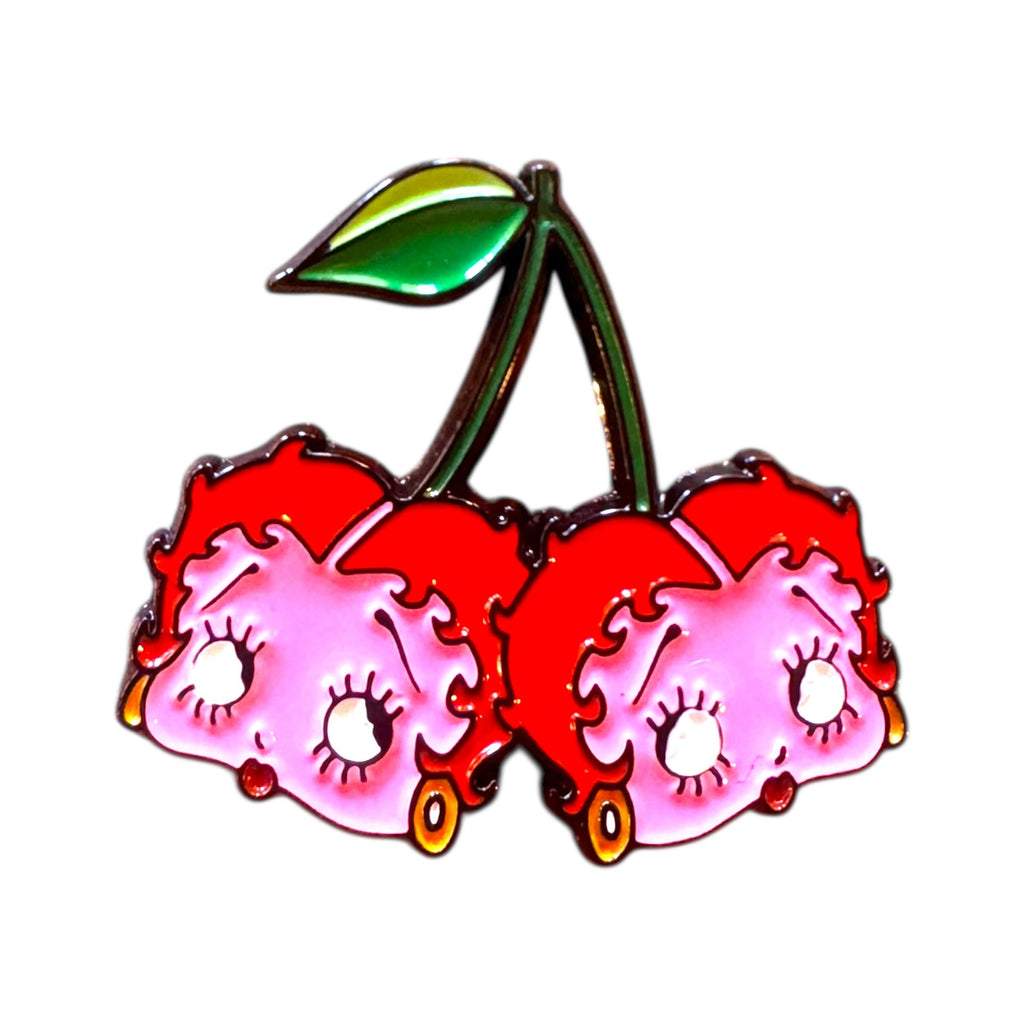 Betty Boop Cherry Pin