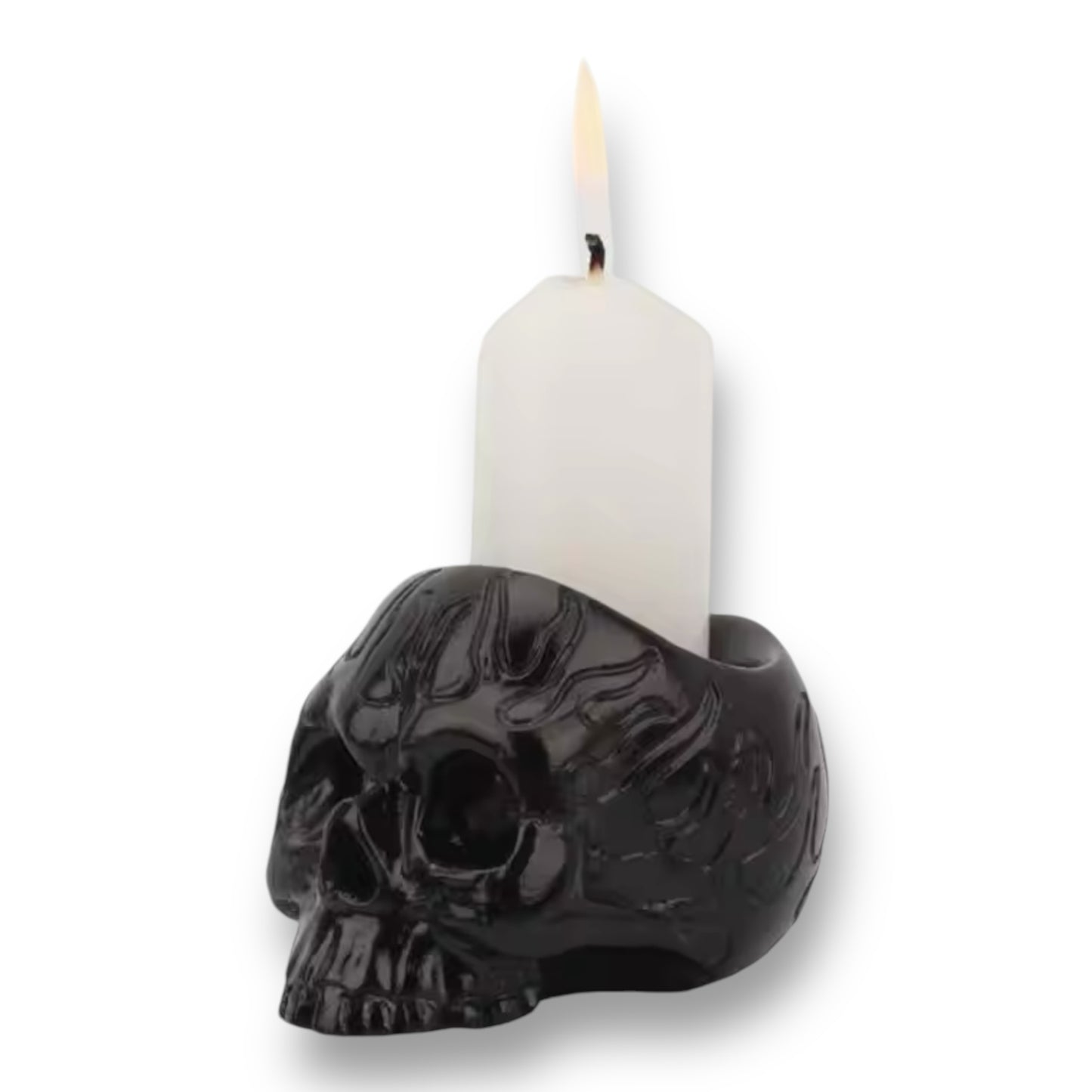 Skull Candle Holder