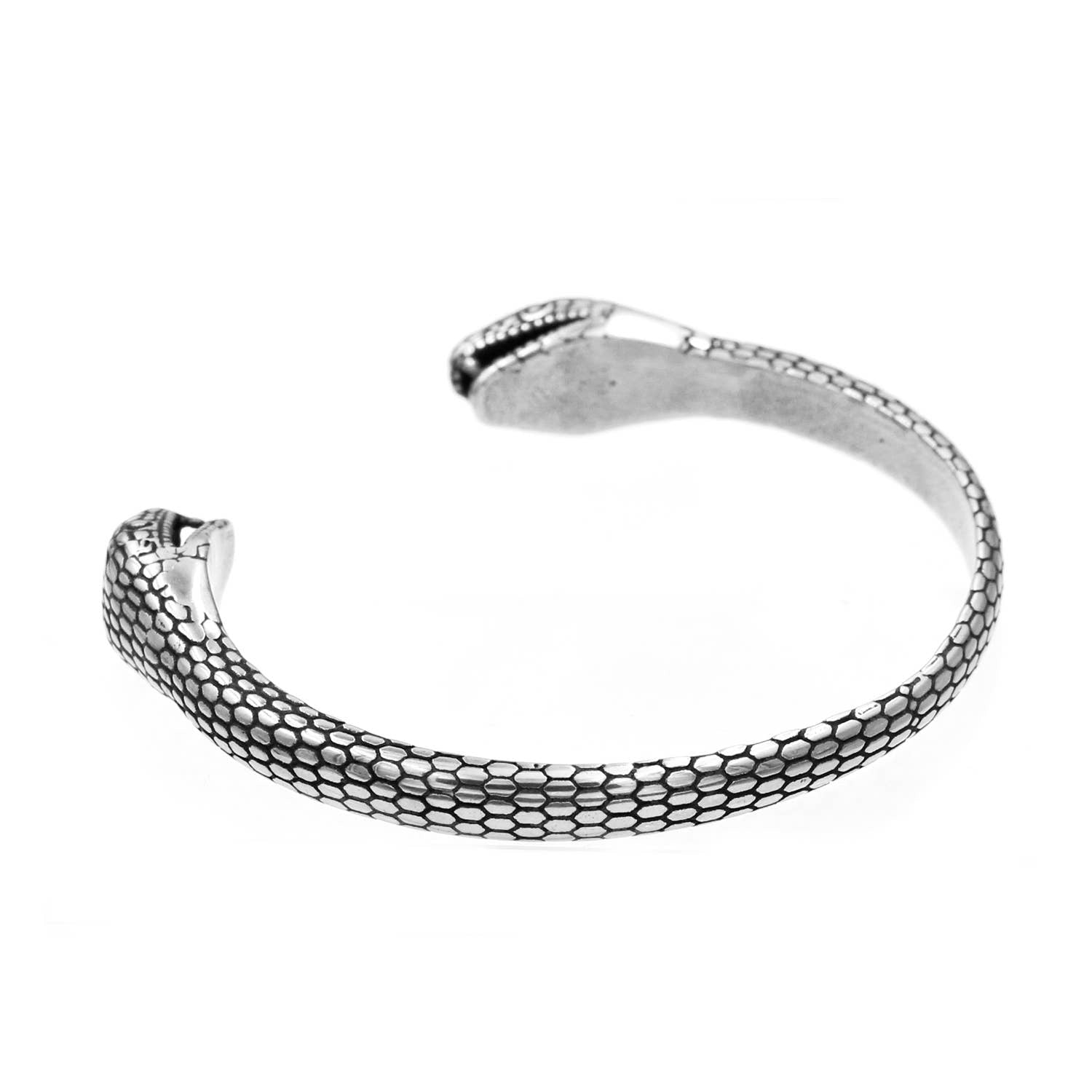 Two-Headed Snake Open Bracelet