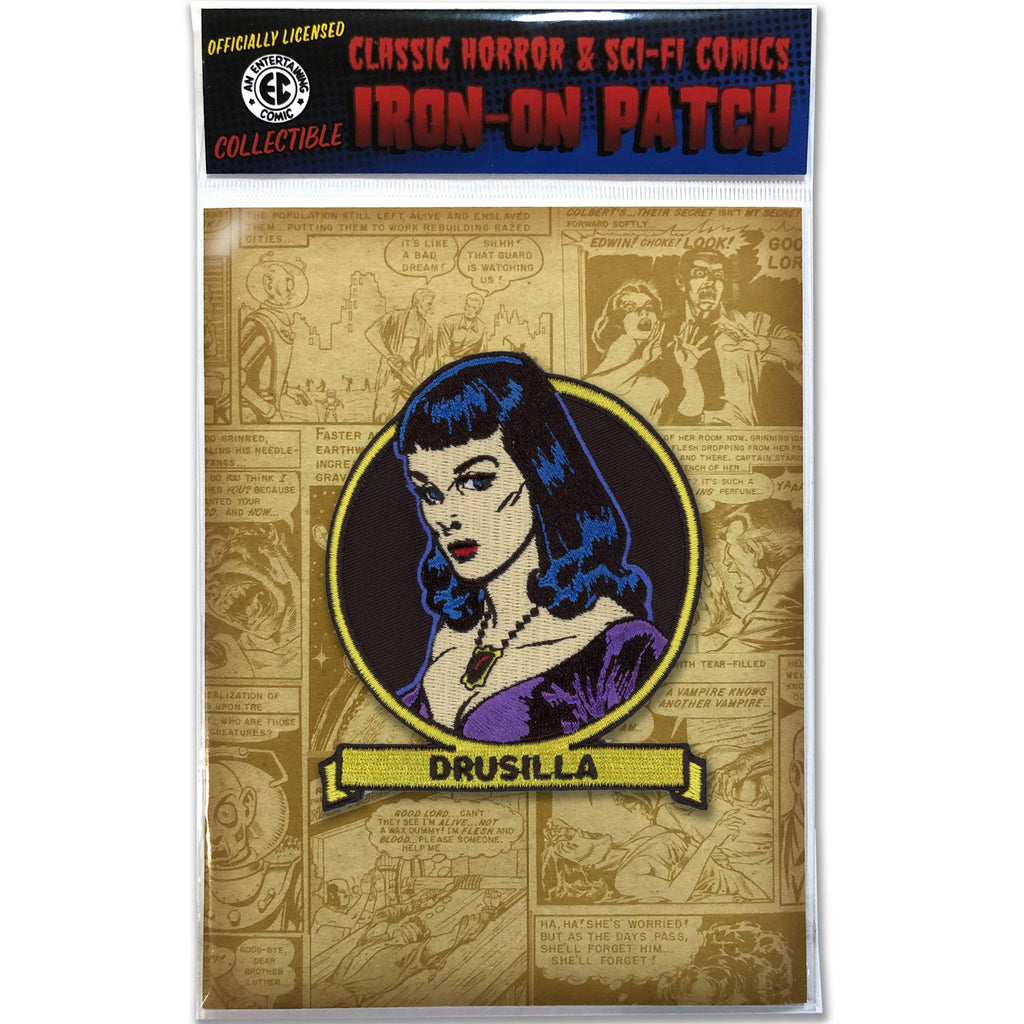 Parche Bordado "Drusilla" de EC Comics