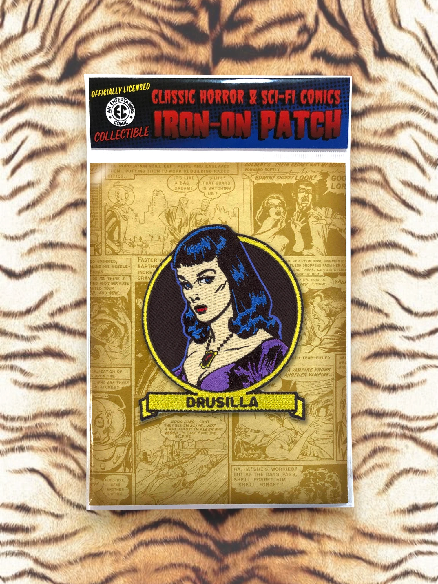 EC Comics "Drusilla" Embroidered Patch