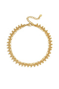 Elegant Gold Color Multi-Layered Ankle Bracelet