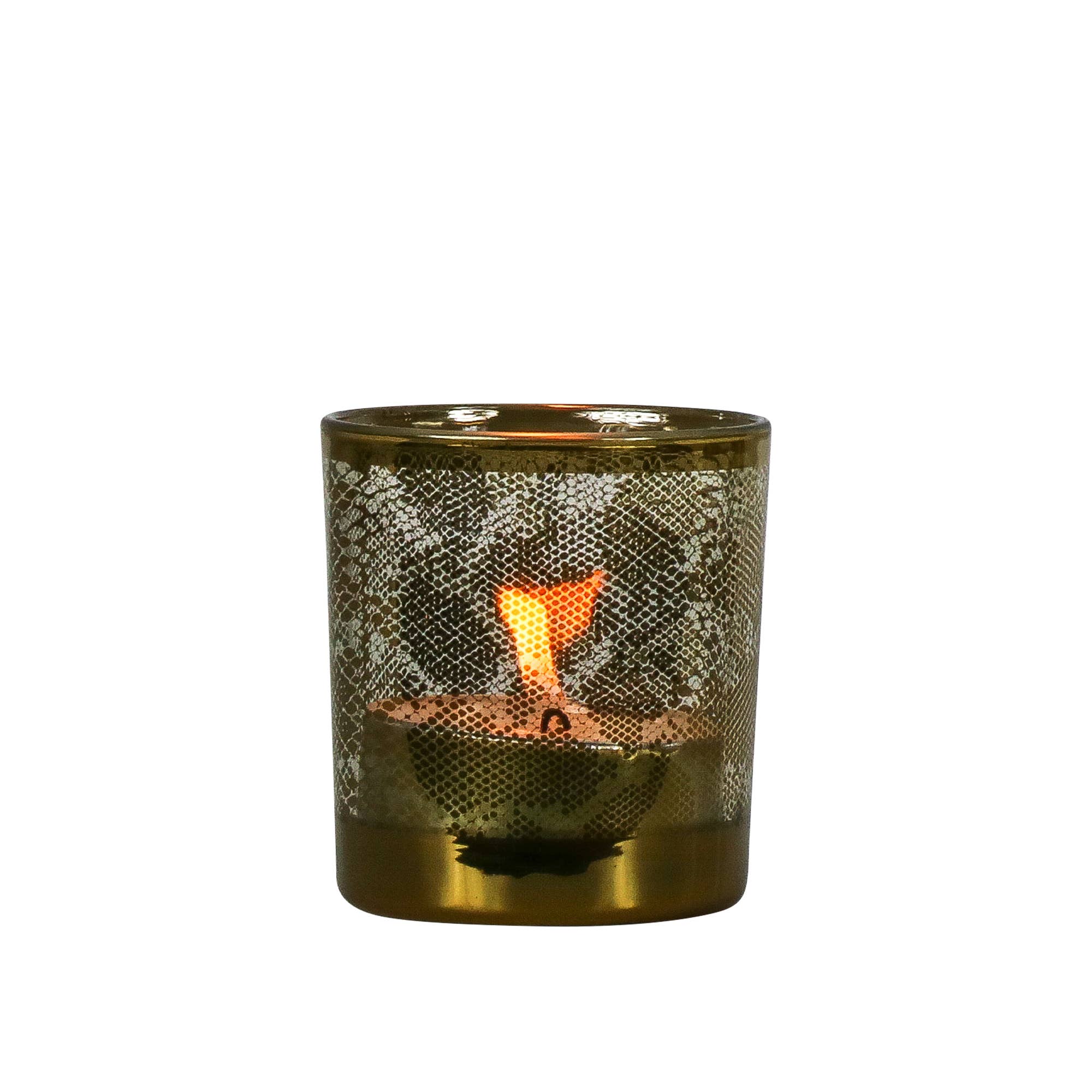 Portavelas Estampado de serpiente