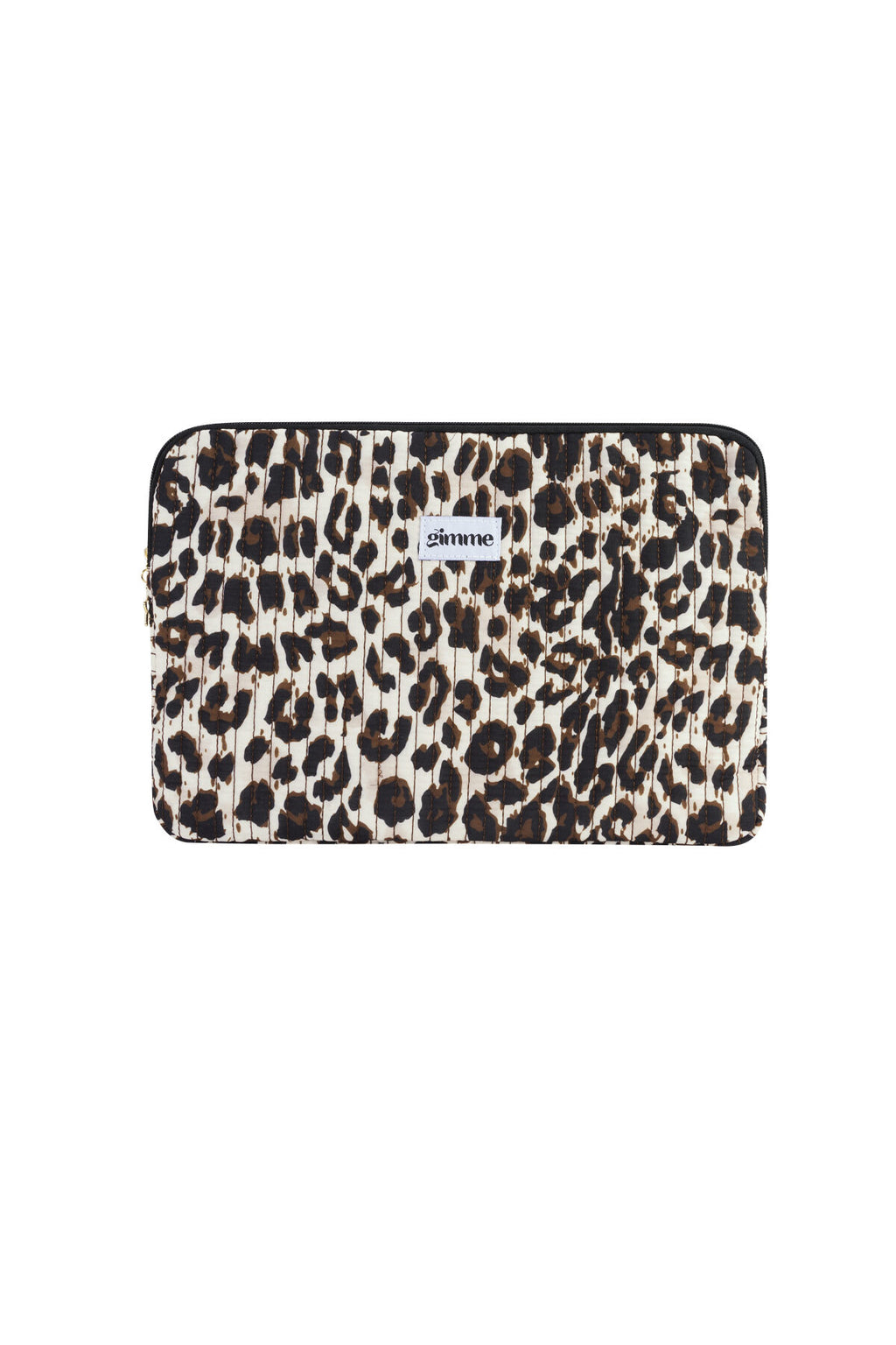 Stylish Brown Leopard Print Laptop Bag for Women