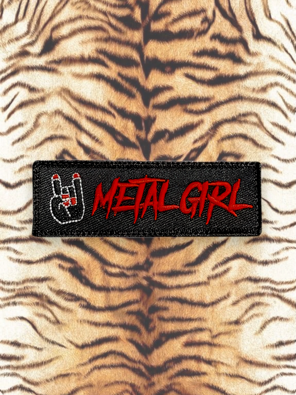 Parche “Chica Metal”