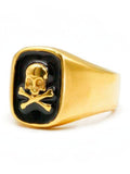 Gouden Skull Ring