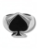 Zilveren Ace of Spades Ring