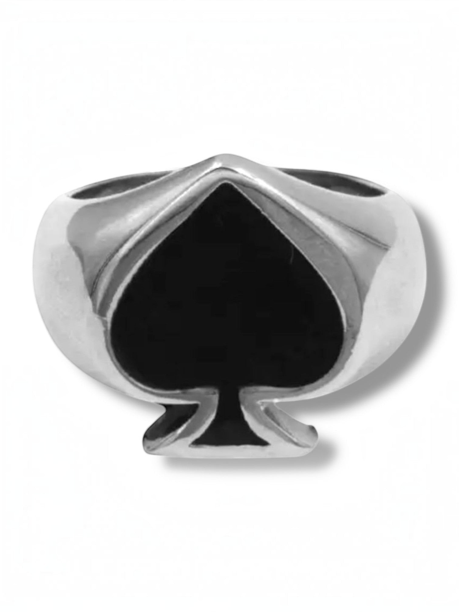 Zilveren Ace of Spades Ring