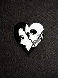 Spooky heart patch