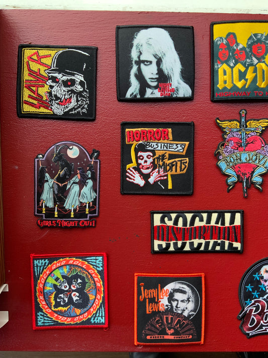 Vintage Kiss Patch - "Rock And Roll Over"