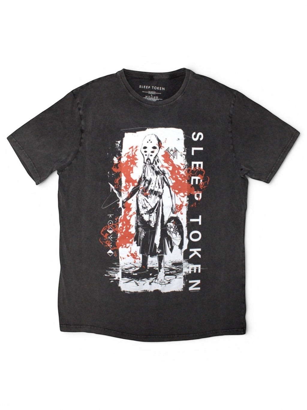 Sleep Token Stone Wash T-Shirt – Euclid Design (Limited Edition of 999 pieces)