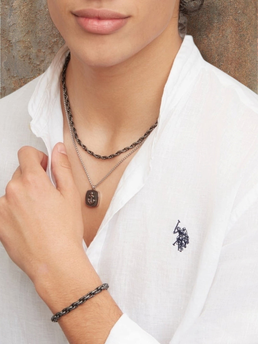 U.S. Polo Assn. Pulsera de hombre