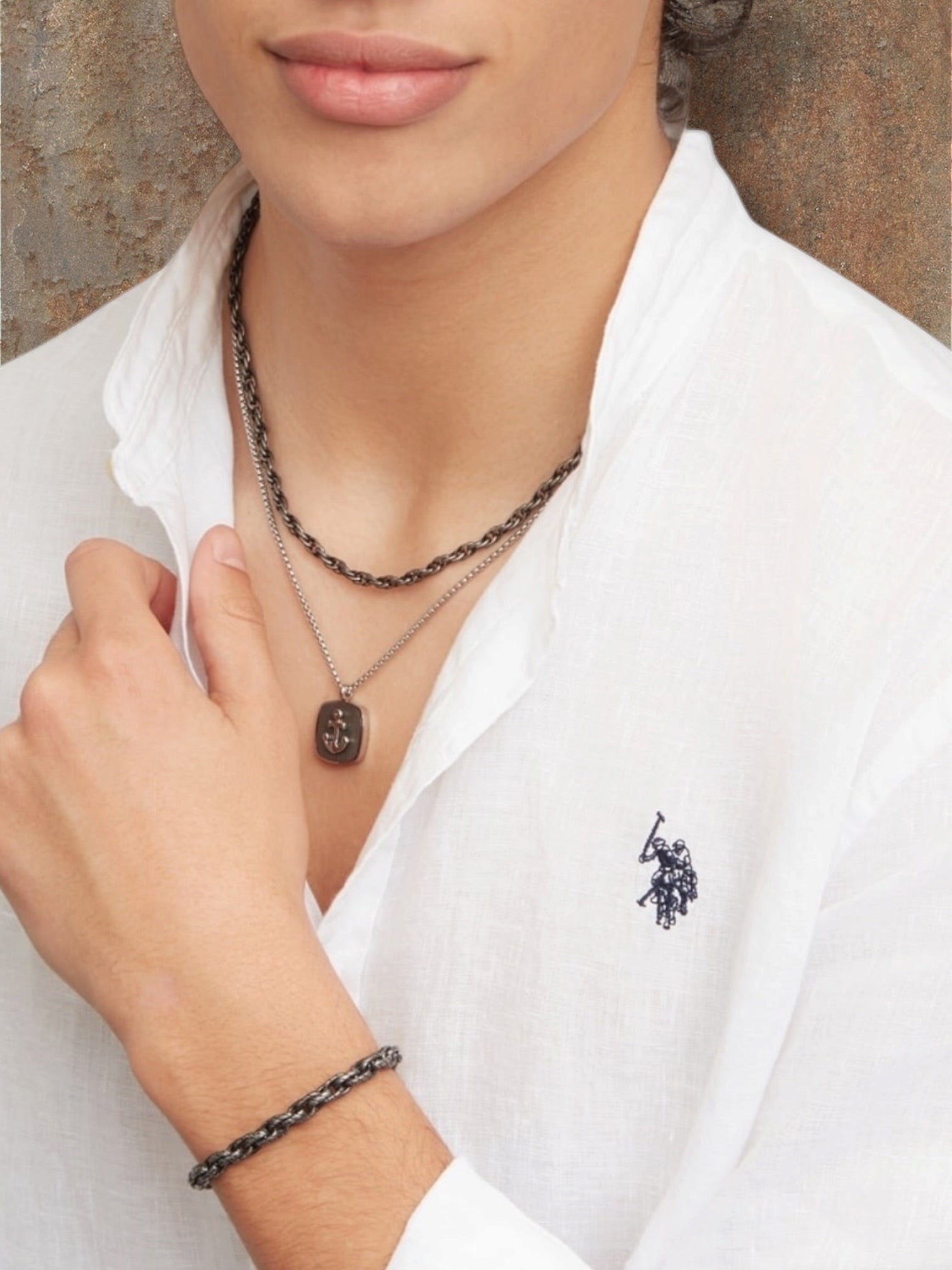 U.S. Polo Assn. Pulsera de hombre