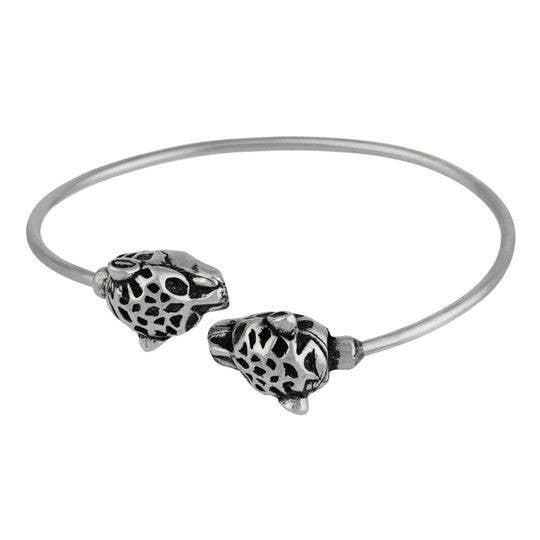 Pulsera de esclavo con cabeza de tigre